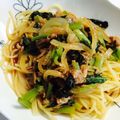 aya_0503's cooksnap of when they made 簡単和風ツナパスタ.