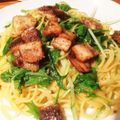 yoshikoro7's cooksnap of when they made イワシとカイワレのペペロンチーノ.