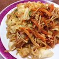 あんずてぃー☆'s cooksnap of when they made 簡単！キムチ焼きそば.