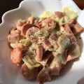 ayaaya☆'s cooksnap of when they made 残り物で！魚肉ソーセージのチーズ炒め.