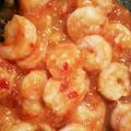 オルポジ子's cooksnap of when they made お弁当に超速♫チリソースでエビチリ.