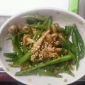 鍋ﾉｱ's cooksnap of when they made お弁当に!!インゲンのおかか炒め.