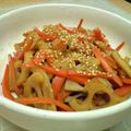 ふぁーむちゃん's cooksnap of when they made 初心者の簡単♪レンコンのきんぴら.
