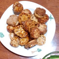 クックIADFD6☆'s cooksnap of when they made 黄金比の甘辛タレで作る蓮根のはさみ焼き.