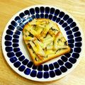 YUZVIO's cooksnap of when they made ちくわと大葉のチーズトースト.
