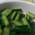 もぐらーん's cooksnap of when they made 塩だれたたききゅうり.