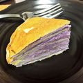 味付け海苔大好きっ子's cooksnap of when they made 紫いものスイートポテトミルクレープ.