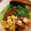 もぐドン's cooksnap of when they made 麺の力☆納豆地獄ラーメン.