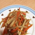 あるれる's cooksnap of when they made 超簡単！きんぴらごぼう.