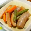 ☆Haru☆☆'s cooksnap of when they made こんにゃくの煮物.