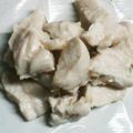 ＹＯＵ太's cooksnap of when they made 離乳食 後期後半 〜鶏ささみと鶏スープ〜.
