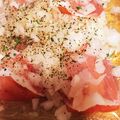 ayQ28's cooksnap of when they made ひんやり♡トマトと生ハムのサラダ.