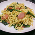 ★カピバラさん★'s cooksnap of when they made 簡単！中華麺のほうれん草めんつゆ炒め.