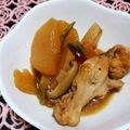 ★ちぃ★'s cooksnap of when they made 鶏肉と大根の煮物.