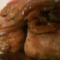 うれしのちゃん's cooksnap of when they made 簡単　豚ヒレ肉のソテー　玉ねぎ生姜ソース.