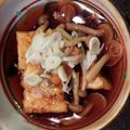 ハナまろ's cooksnap of when they made 簡単☆絹厚あげのしめじポン酢餡掛け.