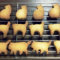 とりゆずこ's cooksnap of when they made 簡単卵なしバターサブレ！ラップの芯で.