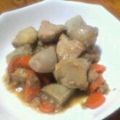 irunon's cooksnap of when they made ふっくら鶏むね肉と里芋の煮物.
