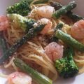 yoshikoro7's cooksnap of when they made 海老香る♪エビとアスパラのパスタ.