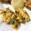 テヨン1's cooksnap of when they made とうもろこしのかき揚げ.