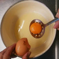 おおなべ's cooksnap of when they made 簡単！黄身と白身の分け方！.