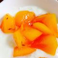 え・りーぜ's cooksnap of when they made とろん♪とろん♪冷凍柿.