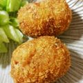 *けいこっこ*'s cooksnap of when they made 里芋とベーコンのほくほくコロッケ.