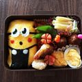 カチョカチョ's cooksnap of when they made 簡単☆ミニオン弁当♡キャラ弁.