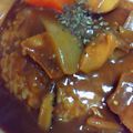 駿のすけ's cooksnap of when they made 牛すじとゴボウのカレー.