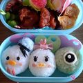 やつりんご's cooksnap of when they made キャラ弁 簡単ツムツム.
