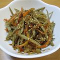daikanon's cooksnap of when they made めんつゆで簡単！きんぴらごぼう.