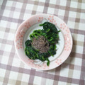 アタックひめちゃん's cooksnap of when they made ほんのり甘い〜ほうれん草のおひたし.