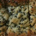 ma___111's cooksnap of when they made 黒胡麻とクリームチーズのパウンドケーキ♬.