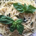 口福☆エッセンス's cooksnap of when they made ドライバジルで☆和えジェノベーゼパスタ.
