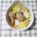 アタックひめちゃん's cooksnap of when they made 鶏団子と白菜の煮物.