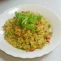 単身赴任abc's cooksnap of when they made お茶漬けのりで簡単チャーハン.