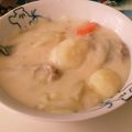まきまき412's cooksnap of when they made 乳製品なし♡さつまいもと栗のベジシチュー.