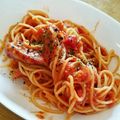くまちーこ's cooksnap of when they made 簡単♡アマトリチャーナ.