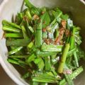 あいぱらりん's cooksnap of when they made 簡単。ニラのごま油醤油和え.