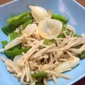 しみコーン抹茶味's cooksnap of when they made お弁当に★　レンジで榎×ピーマン塩ナムル.