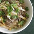 *悠香*'s cooksnap of when they made 筍と糸こんにゃくのピリ辛いため煮.