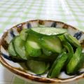 赤い電話's cooksnap of when they made キュウリの浅漬風.