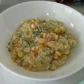 terakooo's cooksnap of when they made ＊簡単美味＊コーンと鮭のミルクリゾット.