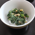 aoisoramam's cooksnap of when they made ＊春菊のくるみ味噌マヨ和え＊.