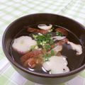 赤い電話's cooksnap of when they made 塩・白だし・醤油で作る《お吸い物》.
