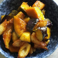 クックFZTI7O☆'s cooksnap of when they made 茄子とかぼちゃ、ちくわの甘辛煮.