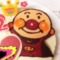 しろくま014's cooksnap of when they made ドーン！とアンパンマンのキャラデコケーキ.