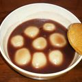 るぅる～'s cooksnap of when they made とうふ白玉ぜんざい.