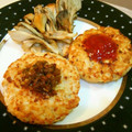 moto5th's cooksnap of when they made 鶏ひき肉と玉ねぎのつくねバーグ。.