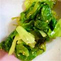 SMMN's cooksnap of when they made 簡単☆レタスの中華風お浸し.